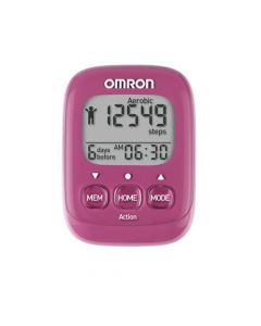 Omron HJ-325 Walking Style Pedometer Pink