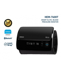 100% ORIGINAL Omron Upper Arm Blood Pressure Monitor HEM-7600T [3+3 Years Local Warranty]