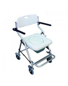 ALUMINIUM SHOWER AND COMMODE CHAIR CM672L SINJUNE