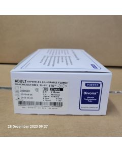 Portex Bivona  67HA70  7.0mm TTS Adjustable Neck Flange Hyperflex™ Tracheostomy Tube ( 1 Piece/Box)
