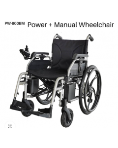 PW800AX Foldawheel DualFunction Power Wheelchair 