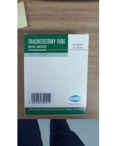 Sterimed SMD 702 P-9.0 Tracheostomy Tube - Plain Uncuffed (Size 9.0mm)
