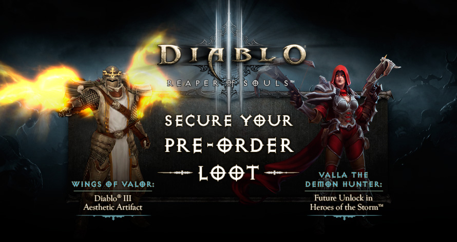 Reaper of Souls Preorder Loot